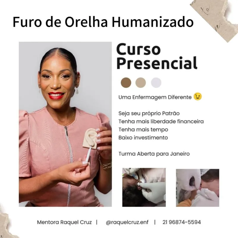 Imagem da campanha RIFANDO 1 VAGA PARA O CURSO FURO DE ORELHA HUMANIZADO