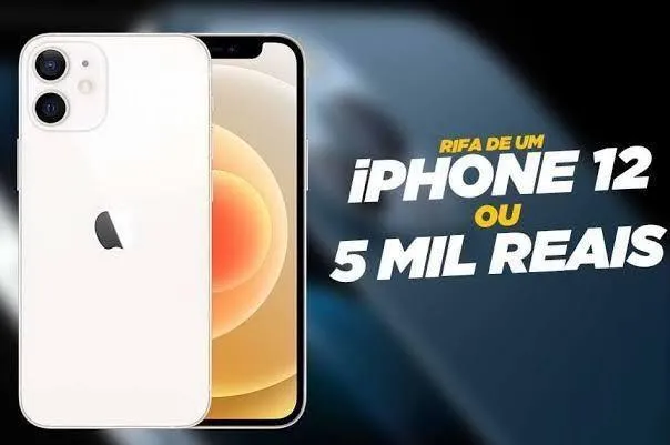 Imagem da campanha IPHONE 12 ou 5 MIL REAIS