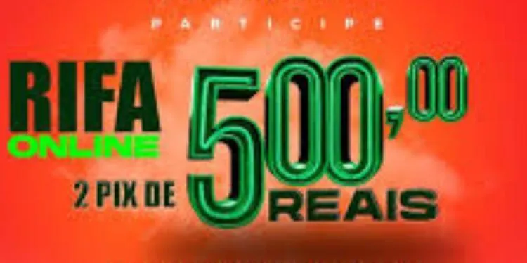 Imagem da campanha 2 pix de 500 ,00 reais: que comprar mais vai ta levando 5inquentão no pix