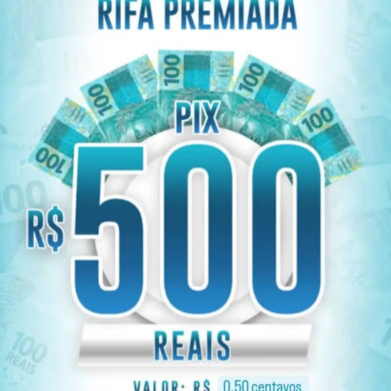 Imagem da campanha Faça sua sorte 500tão no pix...