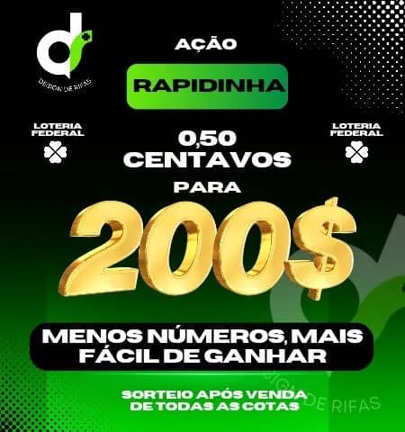 Imagem da campanha RAPIDINHA