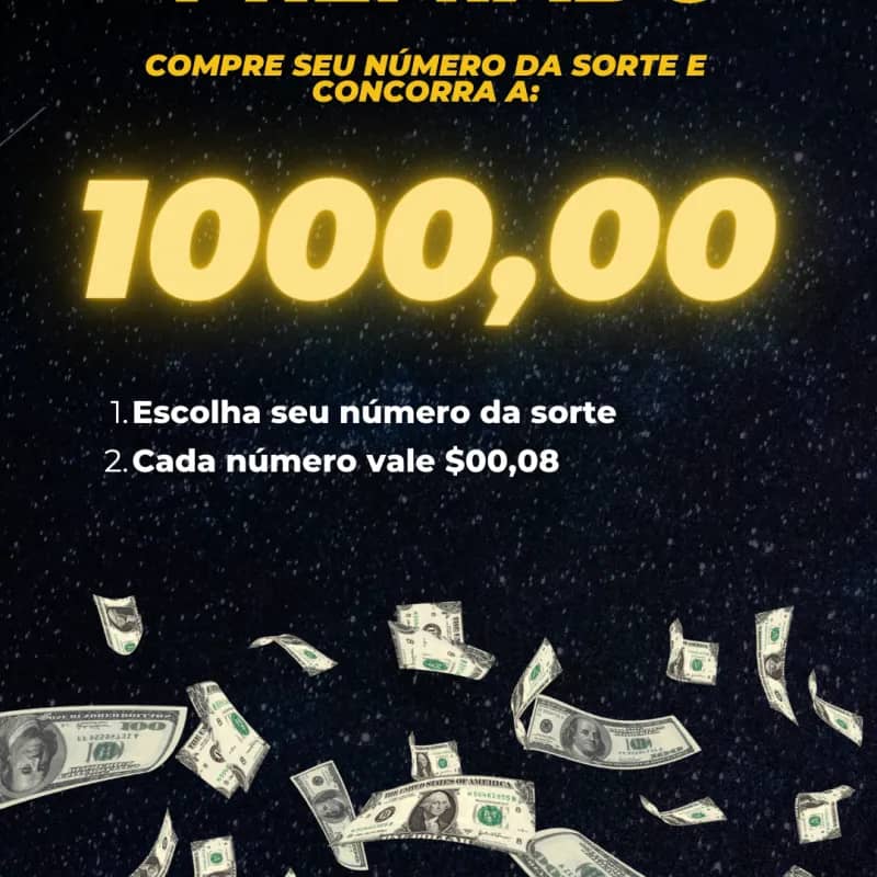 Imagem da campanha Pix premiado