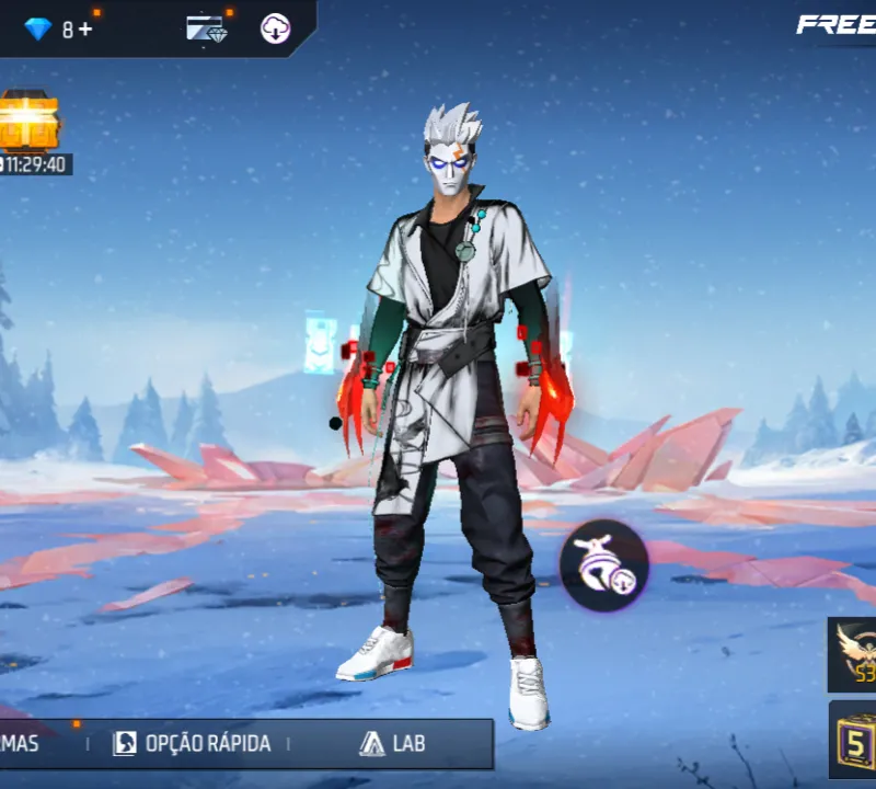 Imagem da campanha Rifa de conta de free fire