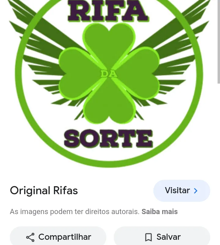 Imagem da campanha Rifa da sorte ☘️