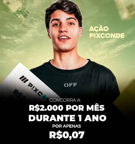 Imagem da campanha 2K por Mês Durante 1 Ano1