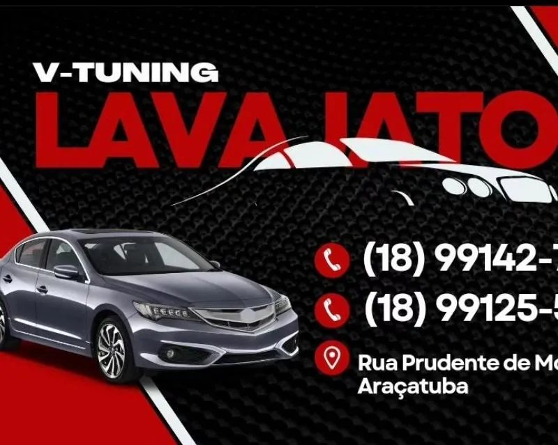 Imagem da campanha Ajuda V-Tuning Lava Jato