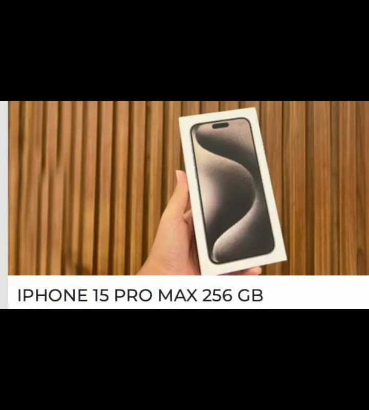Imagem da campanha iPhone 15 pro Max