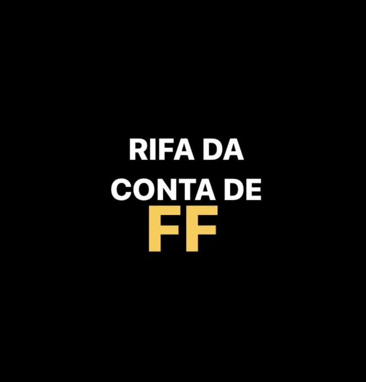 Imagem da campanha RIFA DE UMA CONTA DE FF