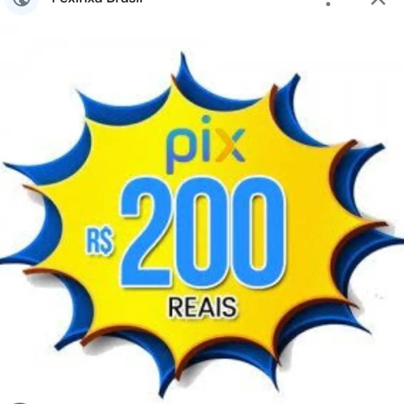 Imagem da campanha 200 no pix