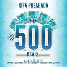 Imagem da campanha Prêmio de R$ 500,00