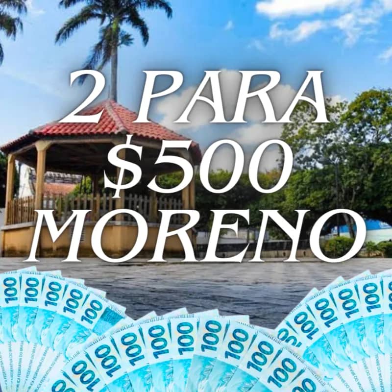 Imagem da campanha 2 para 500 / Mereno