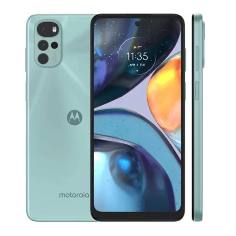 Imagem da campanha Moto G22 128G