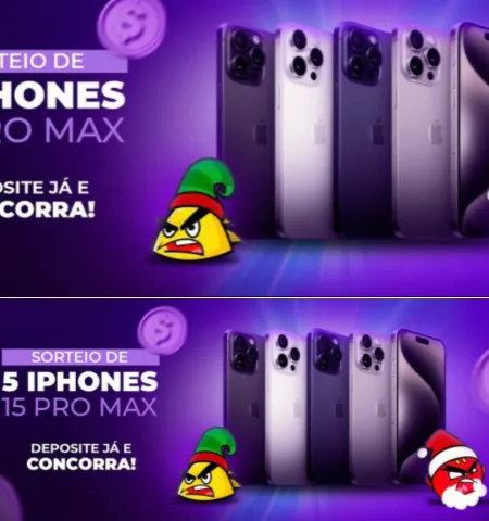 Imagem da campanha 5 iPhone 15 pro Max