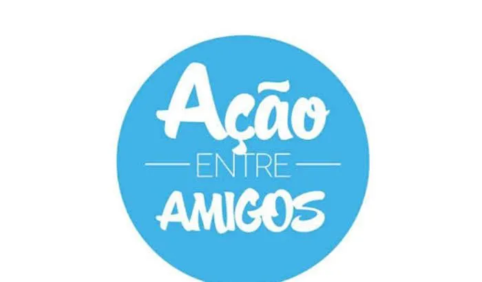 Imagem da campanha AÇÃO ENTRE AMIGOS