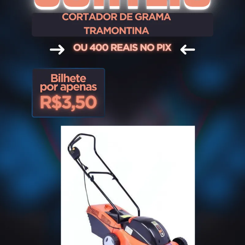 Imagem da campanha Rifa solidária