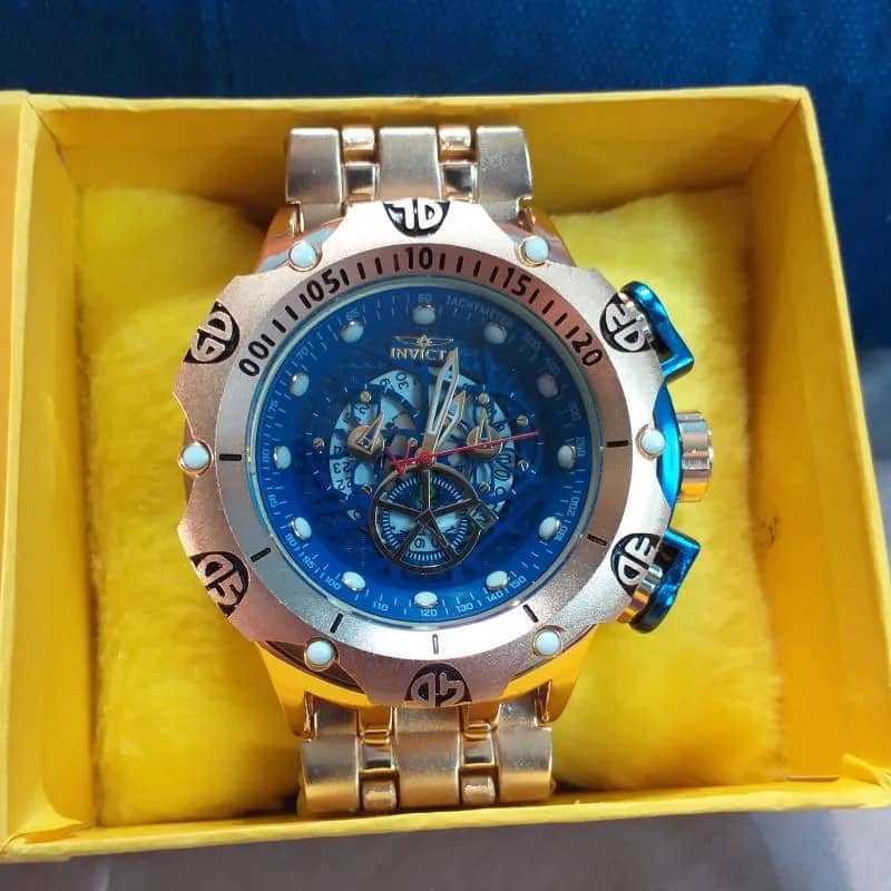 Imagem da campanha Relógio Invicta