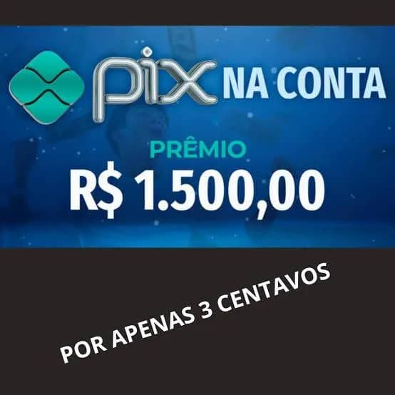 Imagem da campanha 1.500 $ no pix