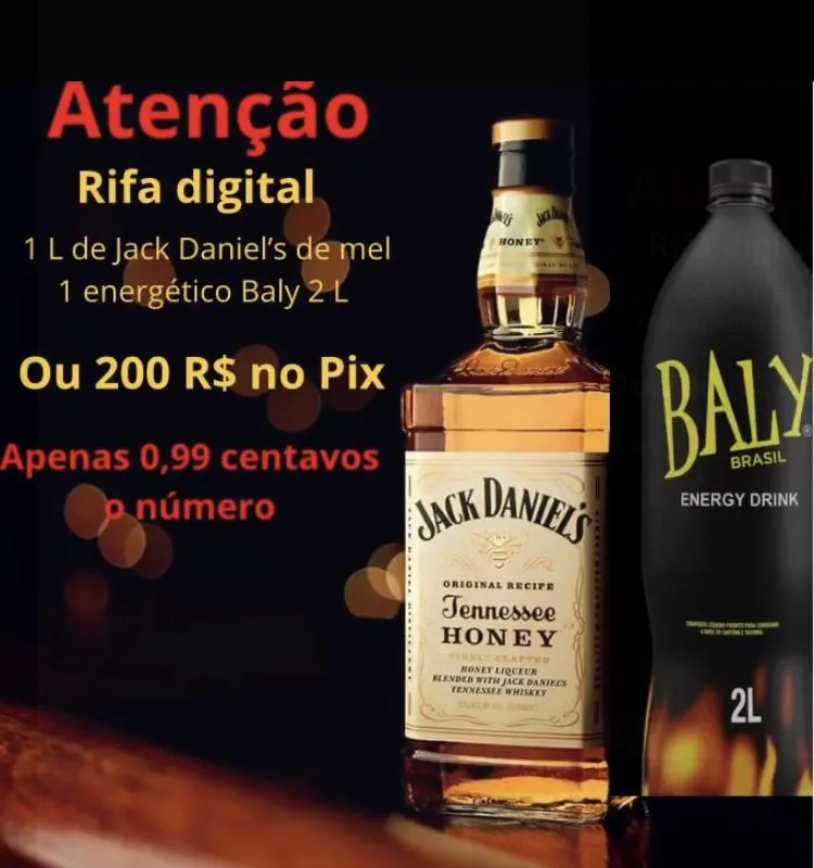 Imagem da campanha Rifa digital E.D.W.bebidas