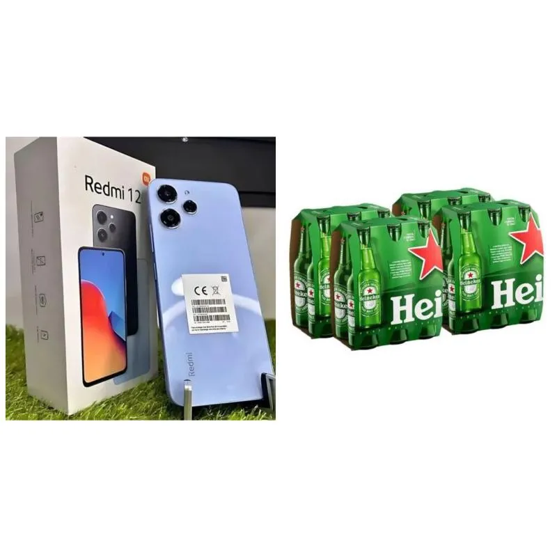 Imagem da campanha xiome redmi note 12  e  Kit Cerveja Heineken 330Ml Long Neck 24