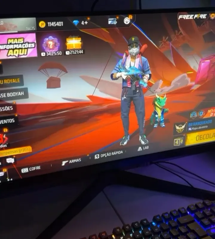 Imagem da campanha CONTA GEMADA FREE FIRE - 50 CENTAVOS