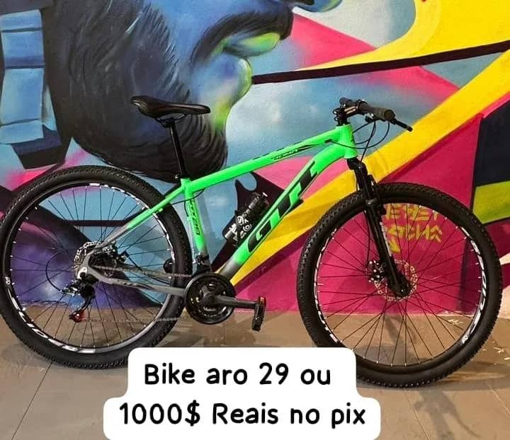 Imagem da campanha Rifa bike aro 29 ou 1 mil reais no pix