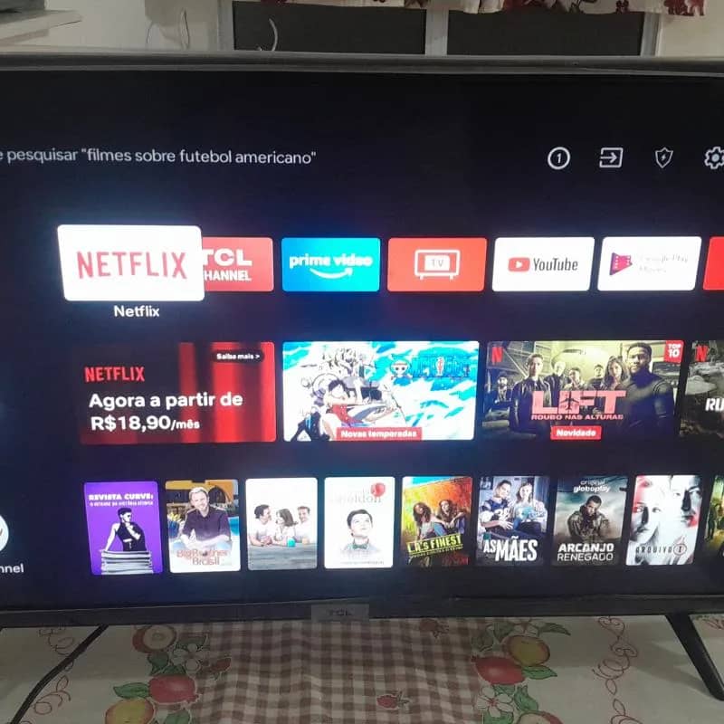 Imagem da campanha Rifa online dessa tv tcl 32 polegadas smart