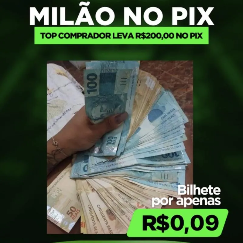 Imagem da campanha 1000 NO PIX