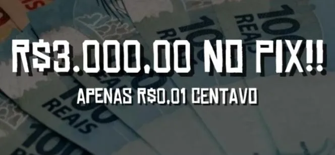 Imagem da campanha Rifa valendo pix