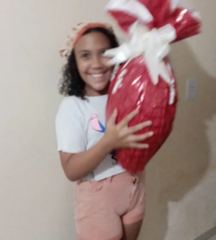 Imagem da campanha Ovo de pascoa. 5kilos