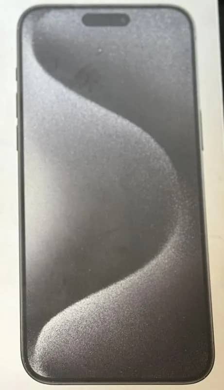 Imagem da campanha iPhone 15 pro Max