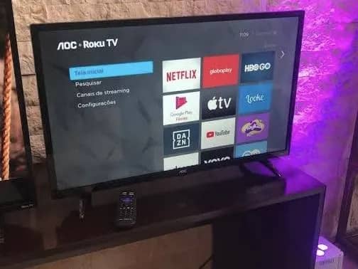 Imagem da campanha Tv smart Roku 32 polegadas