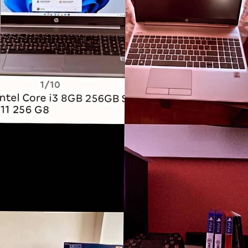 Imagem da campanha PS4 Pro 1TB + Notebook HP core i3 8GB HD256GB