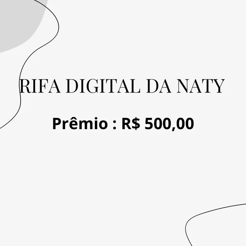 Imagem da campanha Rifa valendo R$ 500,00