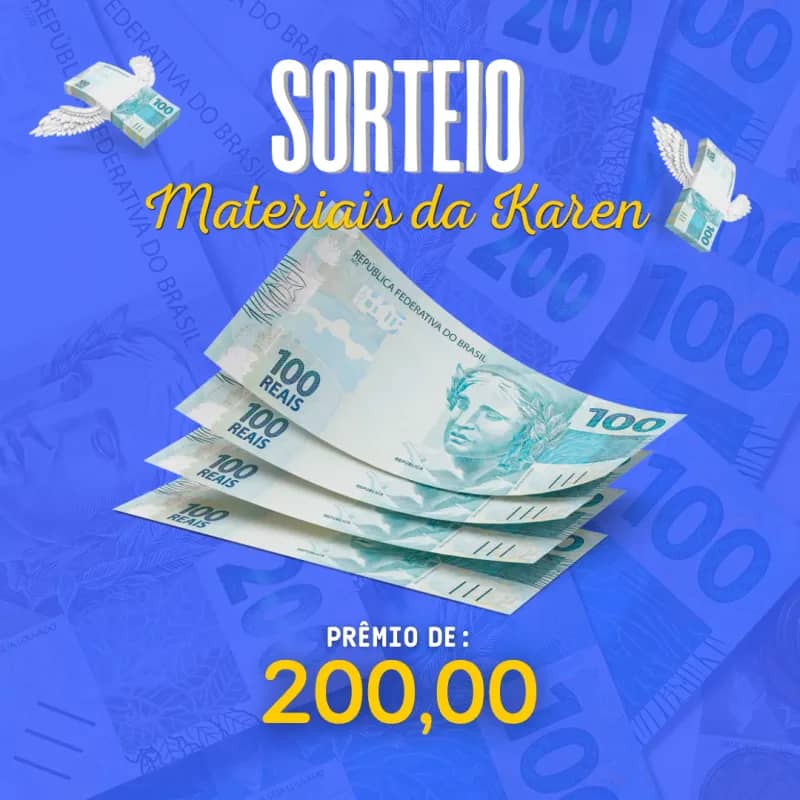 Imagem da campanha Materiais da Karen