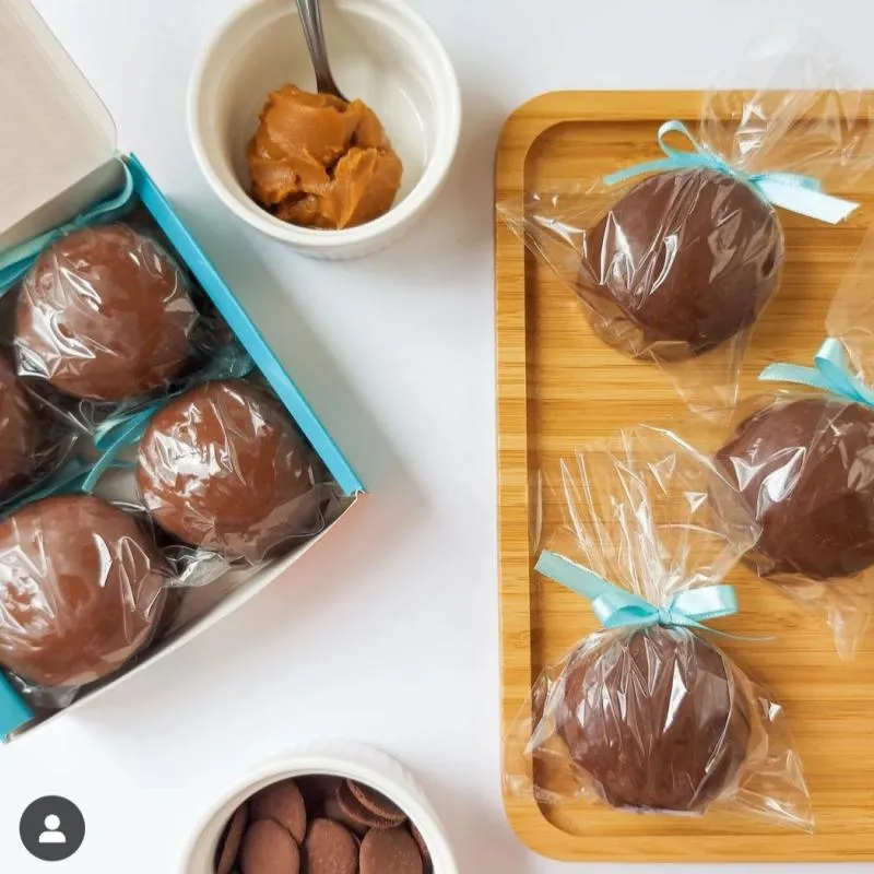 Imagem da campanha 100 pães de mel Binha's Brownieria