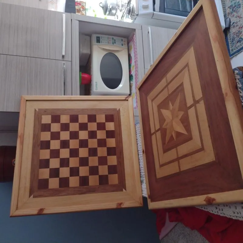 Imagem da campanha Rifa de dois tabuleiros de xadrez.