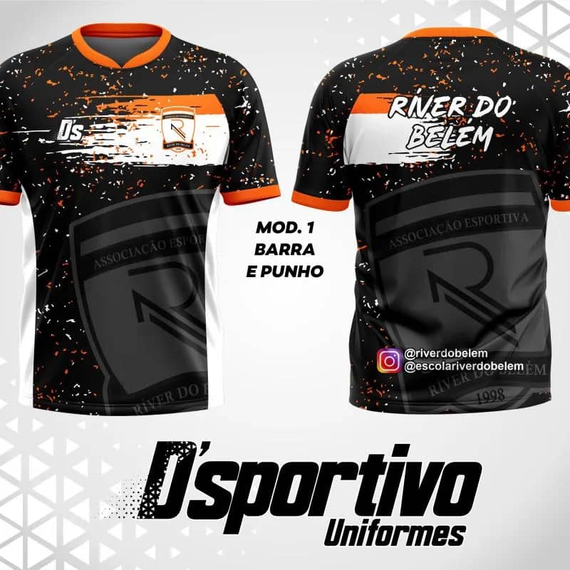 Imagem da campanha Uniforme Ríver Domingo