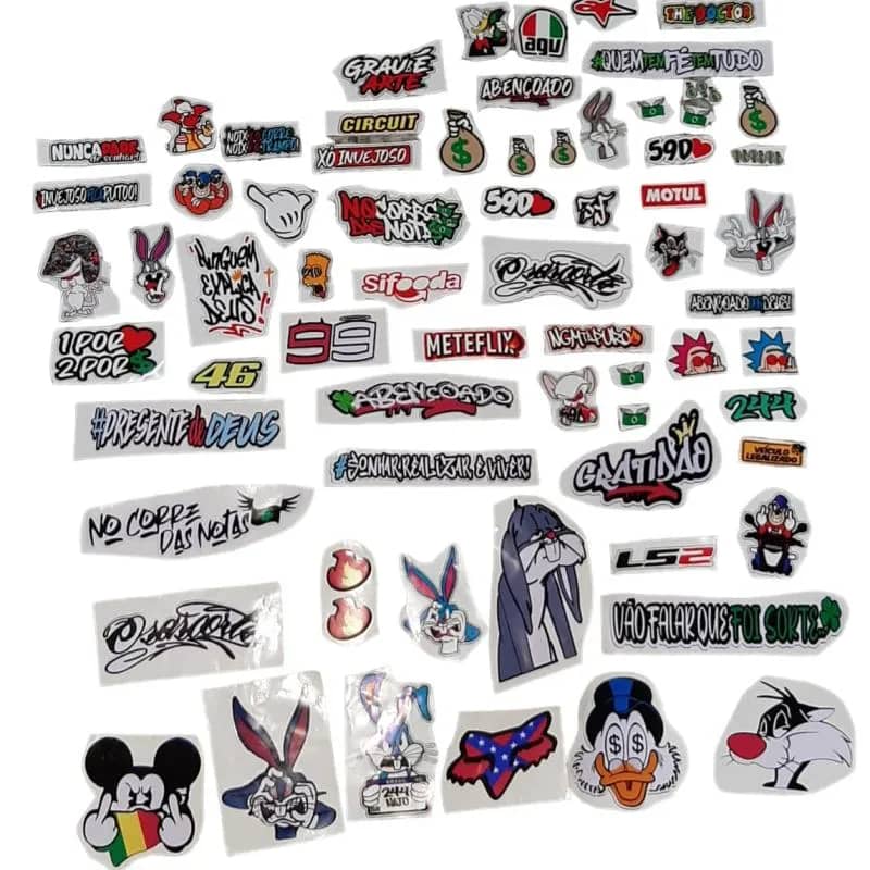 Imagem da campanha ADESIVOS