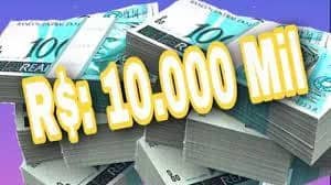 Imagem da campanha 10 mil no pix