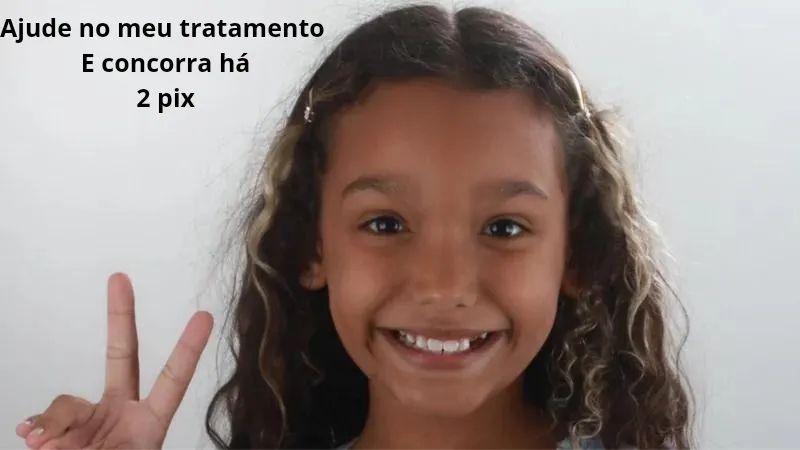 Imagem da campanha Ajude no meu tratamento, e concorra!