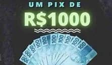 Imagem da campanha Rifa Premiada 1000$ Pix e 5 sorteio de 100$
