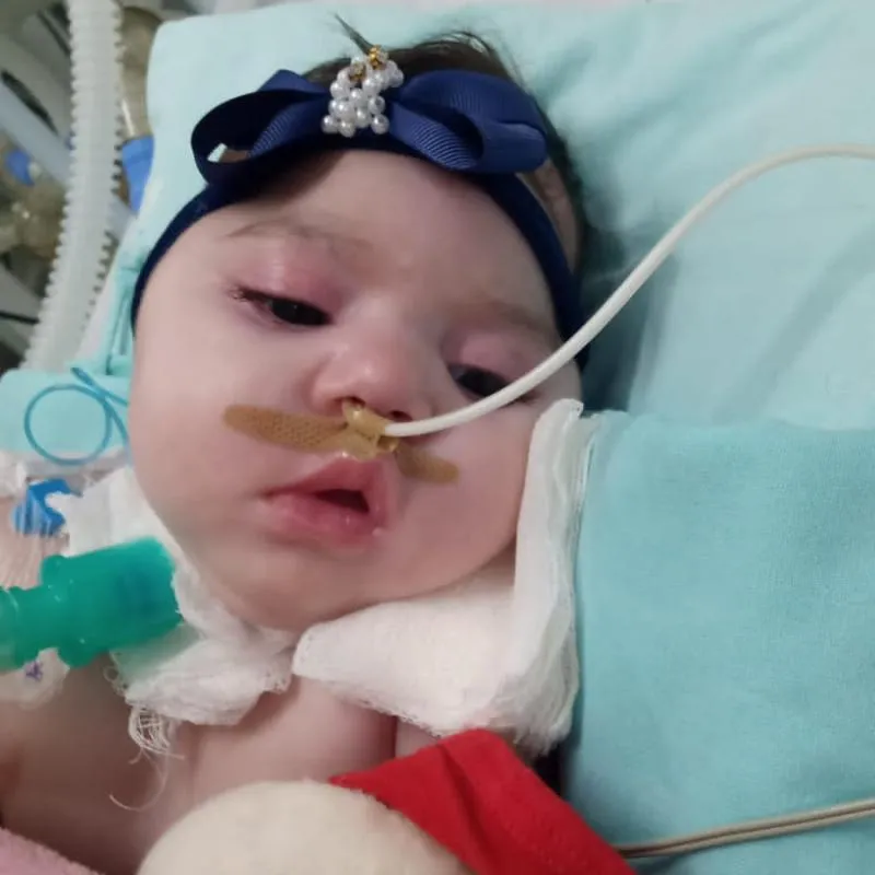 Imagem da campanha Ajuda no exame da minha princesinha