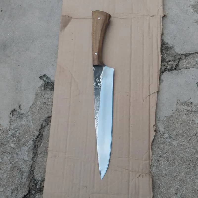 Imagem da campanha Rifa prêmio faca artesanal