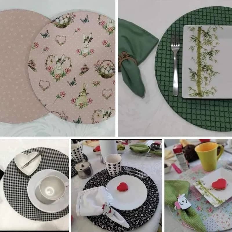 Imagem da campanha Kit mesa posta personalizado 06 lugares