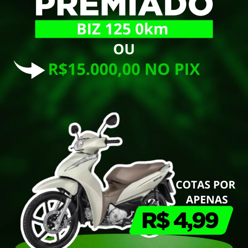 Imagem da campanha BIZ 125 24/24