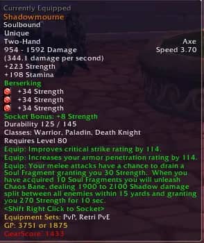 Imagem da campanha 1 RUSH DE SHADOWMOUNE. VALOR 5,00-