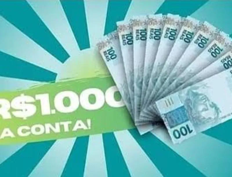 Imagem da campanha Pix de mil reais
