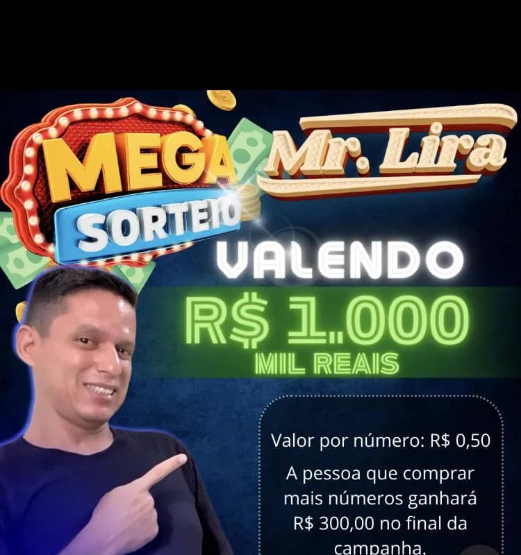 Imagem da campanha Rifa do lira