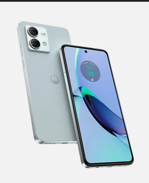 Imagem da campanha Smartphone último lançamento Motorola moto g84