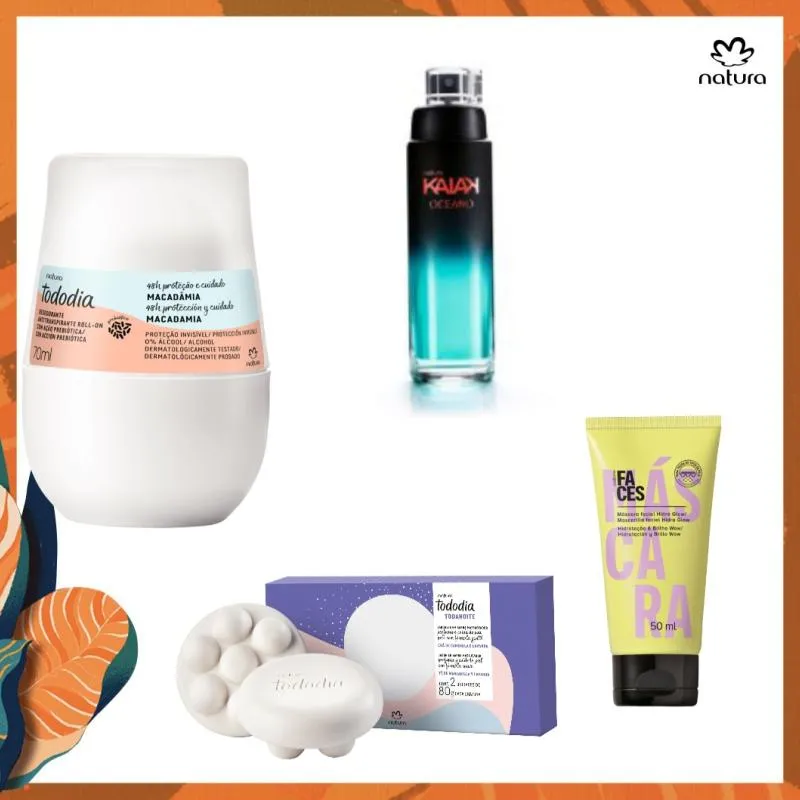 Imagem da campanha Rifa natura cosméticos